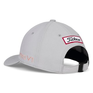 Titleist Junior Tour Performance junior cap, grey/soft pink