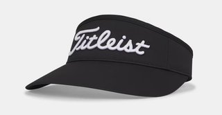 Titleist Sundrop women's visor, black/white