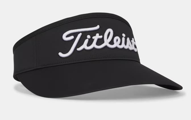 Titleist Sundrop women's visor, black/white
