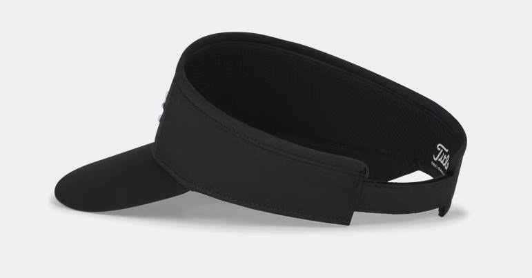 Titleist Sundrop women's visor, black/white