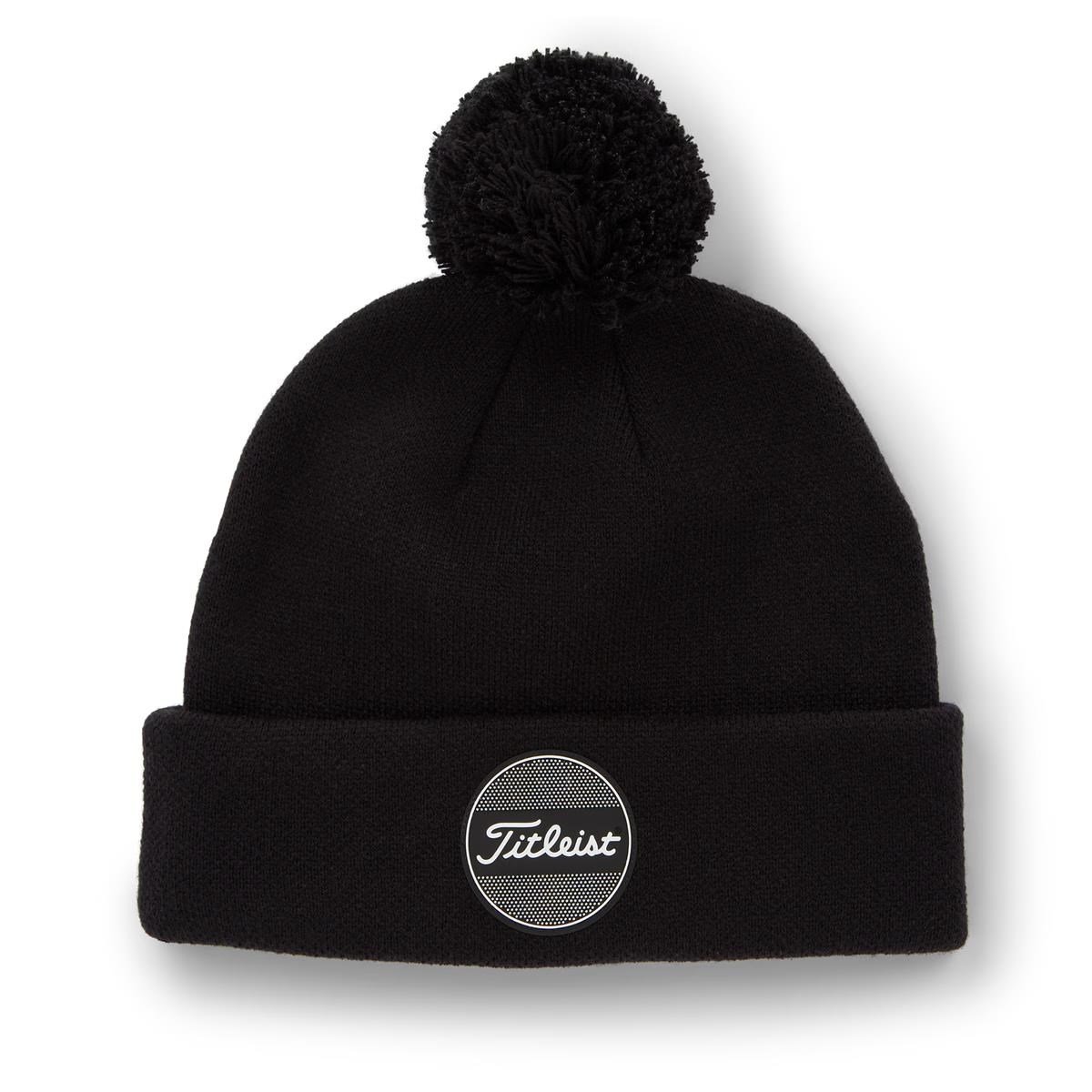 Titleist Boardwalk Pom Pom winter hat, black