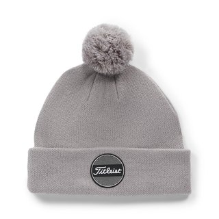 Titleist Boardwalk Pom Pom men's winter hat, grey