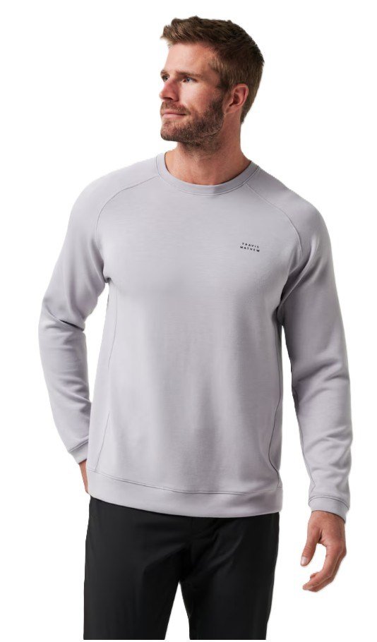 Travis Mathew Return Trip men's crew, sleet