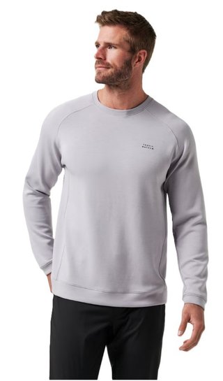 Travis Mathew Return Trip men's crew, sleet