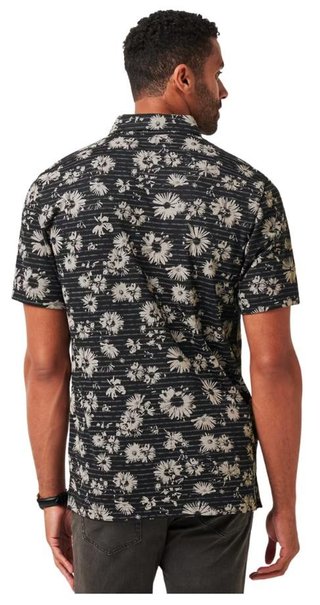 Travis Mathew Shaved Grove men's polo, black