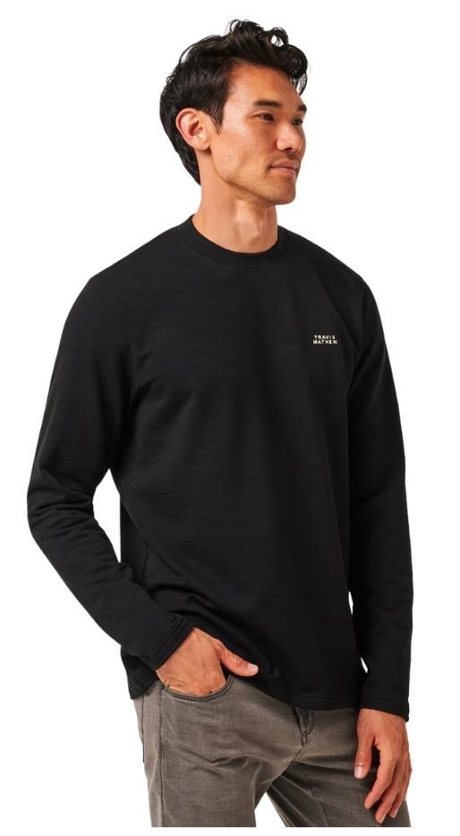 Travis Mathew Man About Town men's sweatshirt, black