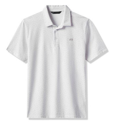Travis Mathew Free Passage men's polo, white