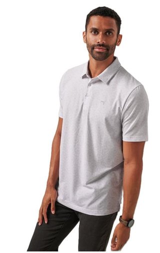 Travis Mathew Free Passage men's polo, white
