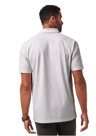 Travis Mathew Free Passage men's polo, white