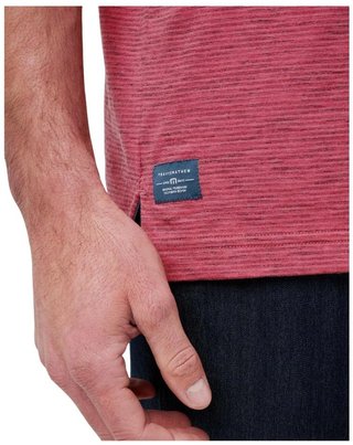 Travis Mathew Common Interest men's polo, rose wine