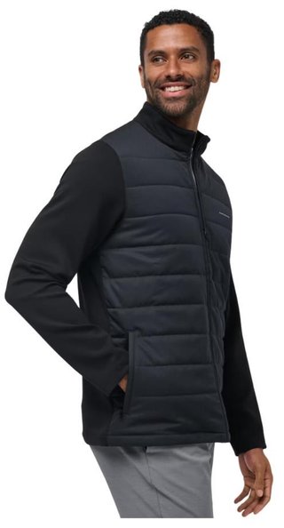 Travis Mathew Point of Sail Full Zip men's jacket, black