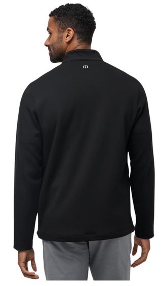Travis Mathew Point of Sail Full Zip men's jacket, black