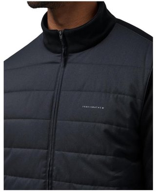 Travis Mathew Point of Sail Full Zip men's jacket, black
