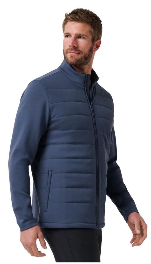 Travis Mathew Point of Sail Full-Zip men's jacket, mood indigo