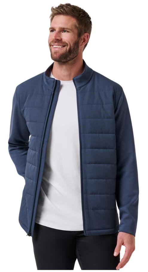 Travis Mathew Point of Sail Full-Zip men's jacket, mood indigo