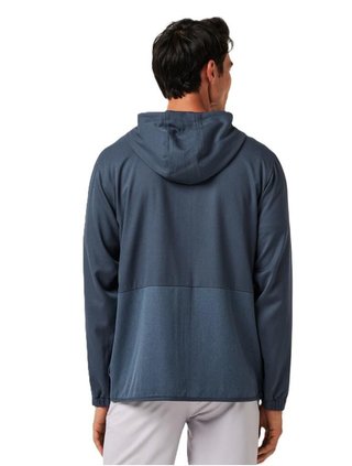 Travis Mathew Deepspace Full Zip men's hoodie, mood indigo/vintage indigo