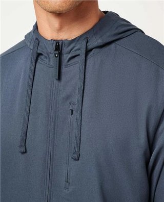 Travis Mathew Deepspace Full Zip men's hoodie, mood indigo/vintage indigo
