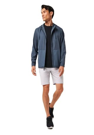 Travis Mathew Deepspace Full Zip men's hoodie, mood indigo/vintage indigo