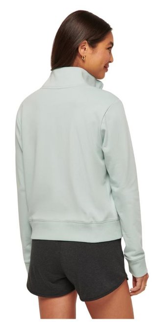 Travis Mathew Cloud Fleece Half-Zip women's sweatshirt, ether