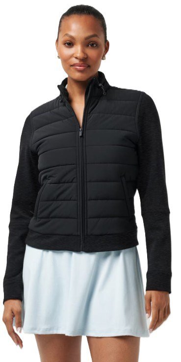 Travis Mathew Skyloft Soft Espresso Martini women's jacket, heather black