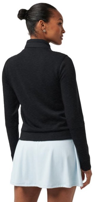 Travis Mathew Skyloft Soft Espresso Martini women's jacket, heather black