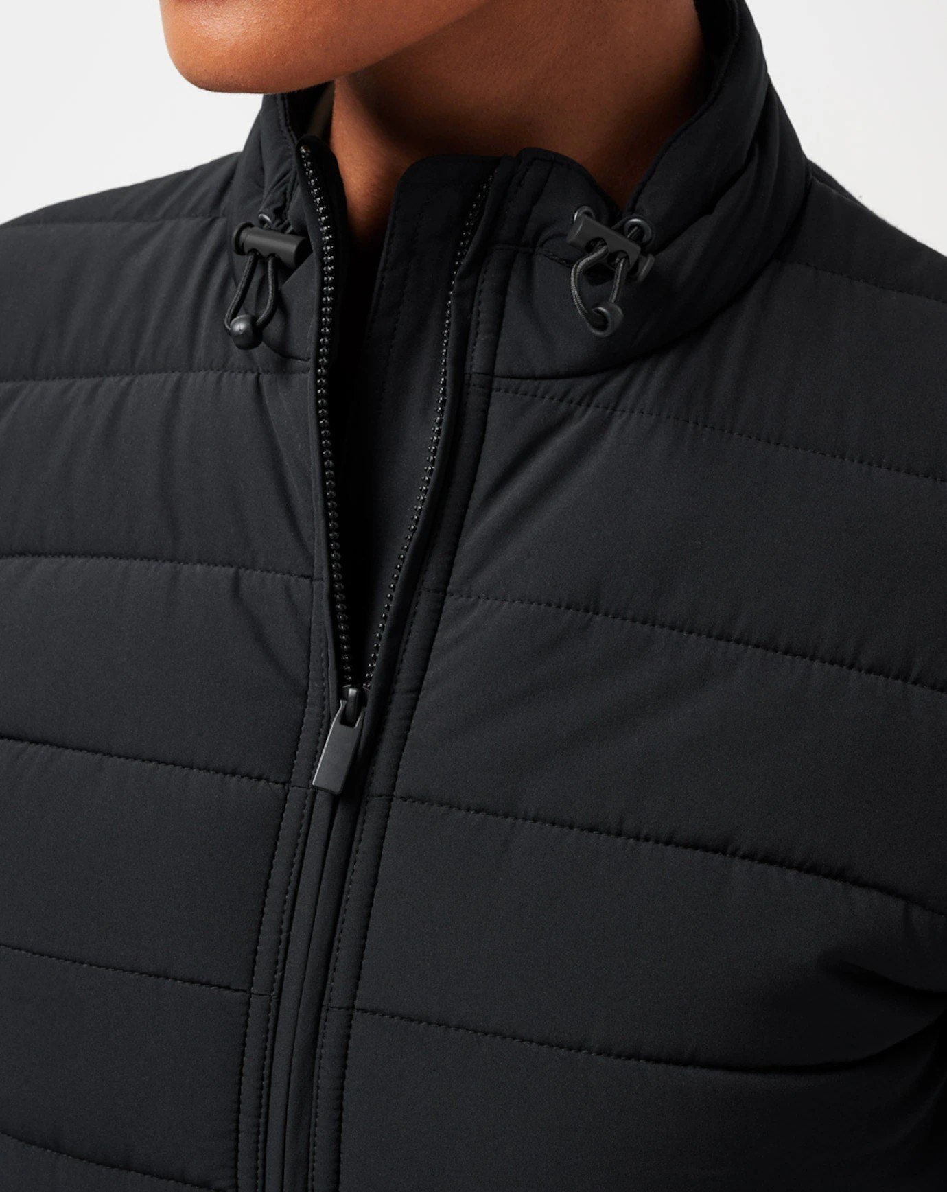 Travis Mathew Skyloft Soft Espresso Martini women's jacket, heather black