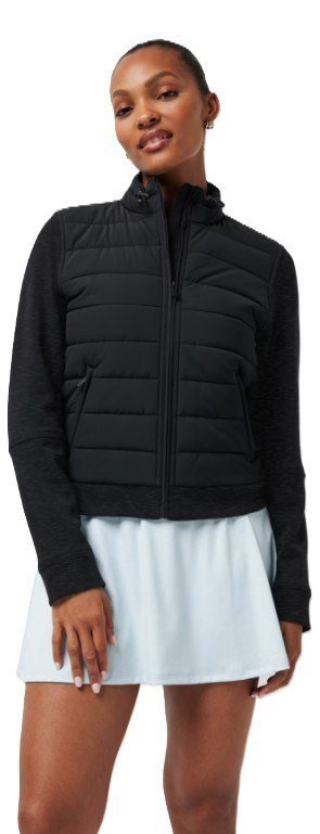 Travis Mathew Skyloft Soft Espresso Martini women's jacket, heather black