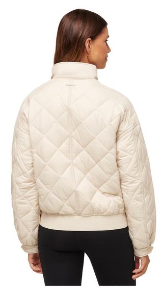 Travis Mathew Lights at Night Quilted women's jacket, pumice stone