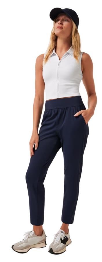 Travis Mathew Moveknit Resilience women's pants, navy blazer