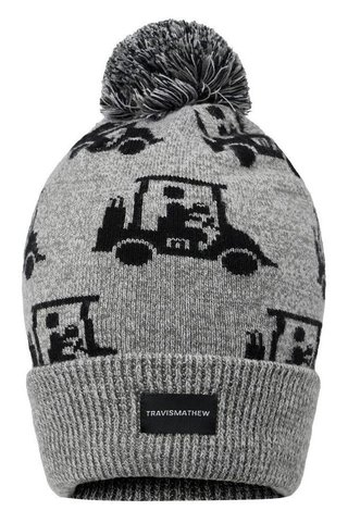 Travis Mathew Mapes men's beanie, heather grey