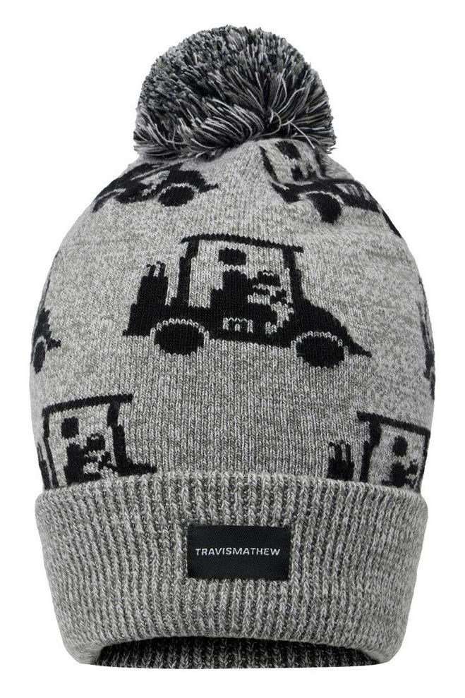 Travis Mathew Mapes men's beanie, heather grey