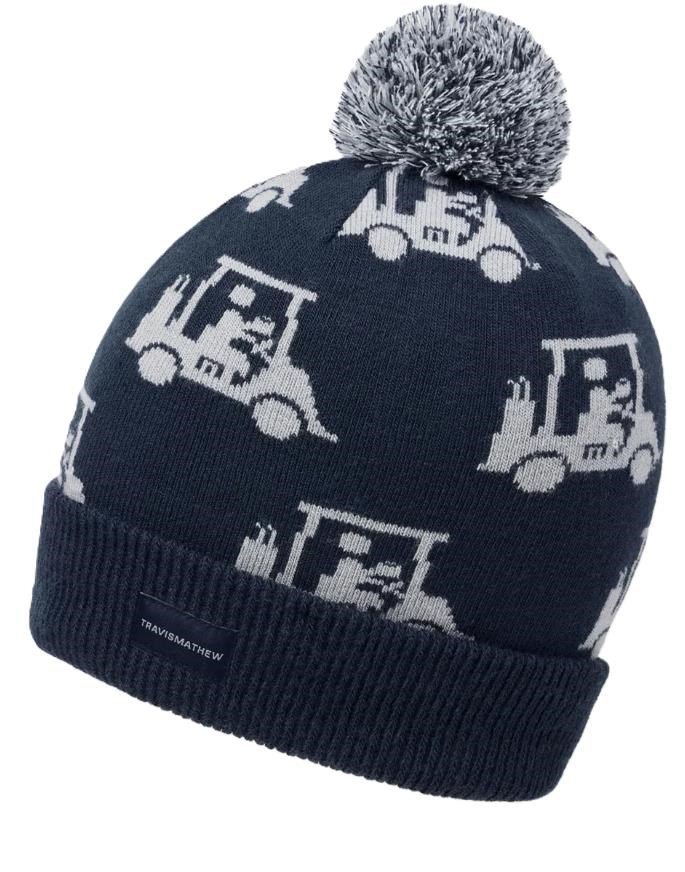 Travis Mathew Mapes men's beanie, total eclipse