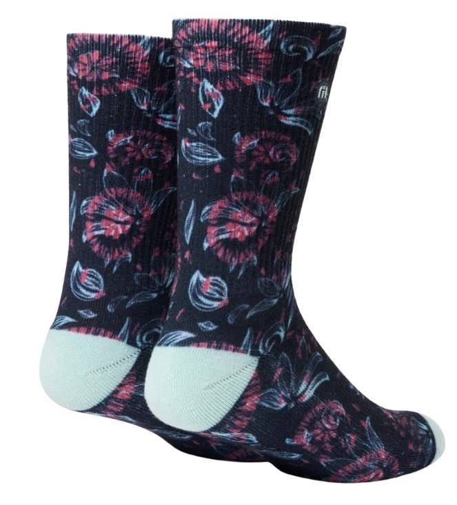 Travis Mathew Flourish Crew socks, mood indigo