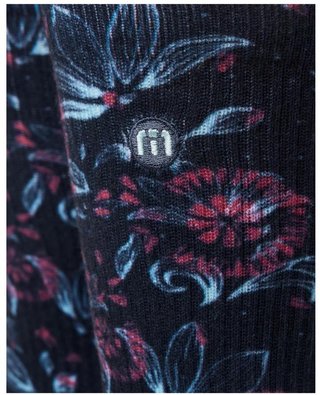 Travis Mathew Flourish Crew socks, mood indigo