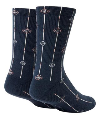 Travis Mathew Deco Crew socks, mood indigo