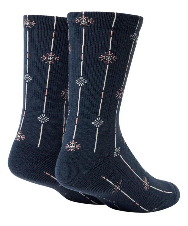 Travis Mathew Deco Crew socks, mood indigo