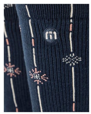 Travis Mathew Deco Crew socks, mood indigo