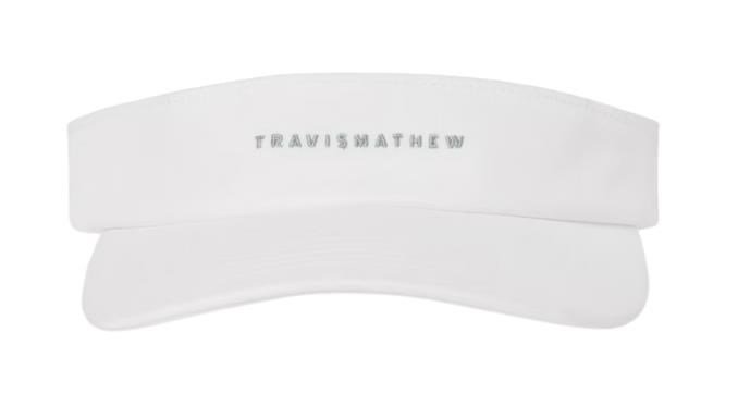 Travis Mathew Timberline ladies visor, white