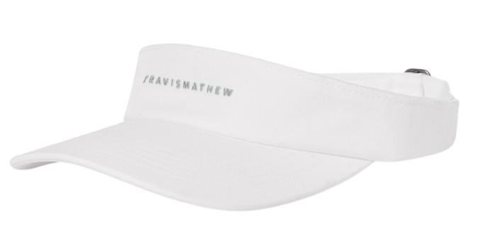 Travis Mathew Timberline ladies visor, white