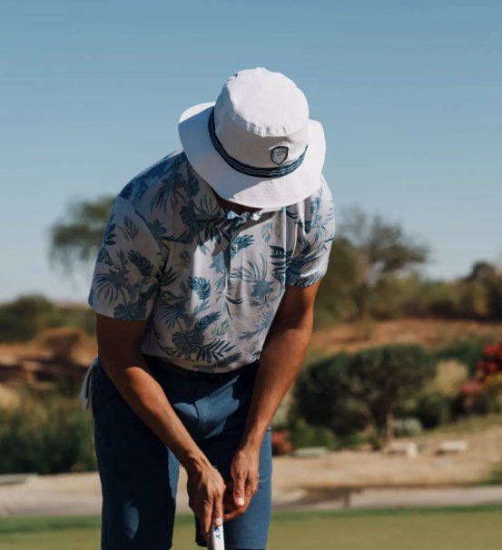 Callaway Bucket Hat men's hat, white/navy