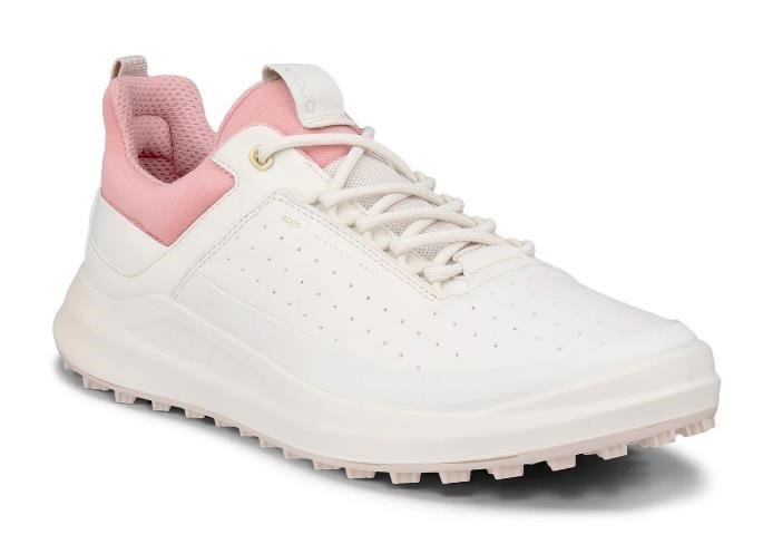 Ecco Core ladies golf shoes, limestone/old rose