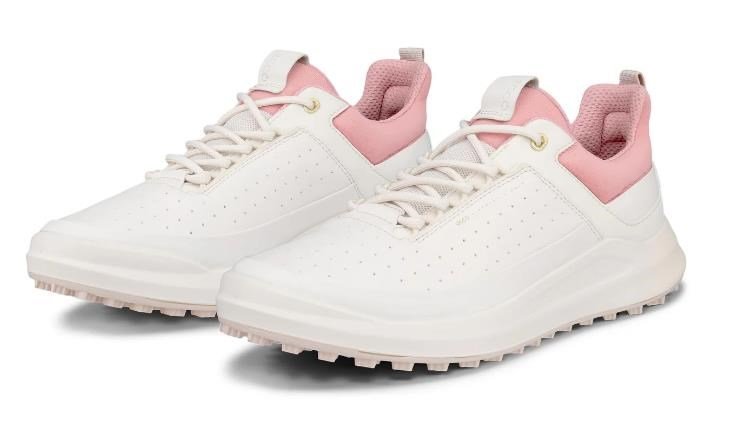 Ecco Core ladies golf shoes, limestone/old rose