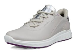 Ecco S-Casual ladies golf shoes, gravel/silver metallic