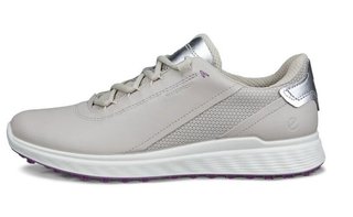Ecco S-Casual ladies golf shoes, gravel/silver metallic