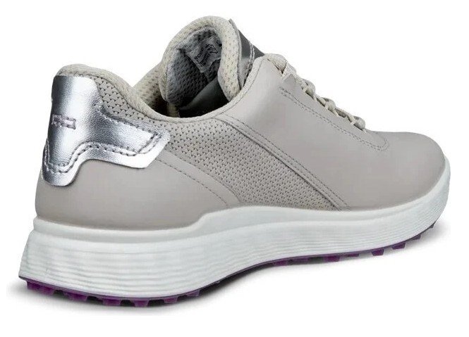 Ecco S-Casual ladies golf shoes, gravel/silver metallic