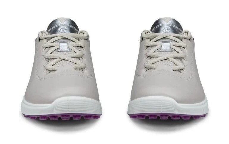 Ecco S-Casual ladies golf shoes, gravel/silver metallic