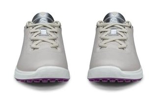 Ecco S-Casual ladies golf shoes, gravel/silver metallic