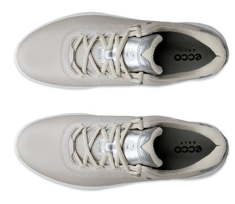 Ecco S-Casual ladies golf shoes, gravel/silver metallic