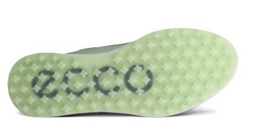 Ecco S-Casual ladies golf shoes, matcha/gold metallic