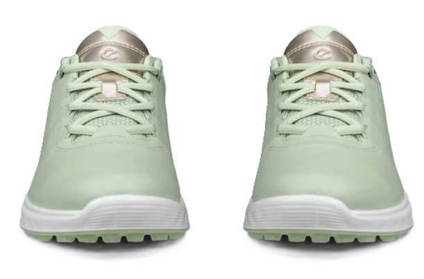 Ecco S-Casual ladies golf shoes, matcha/gold metallic